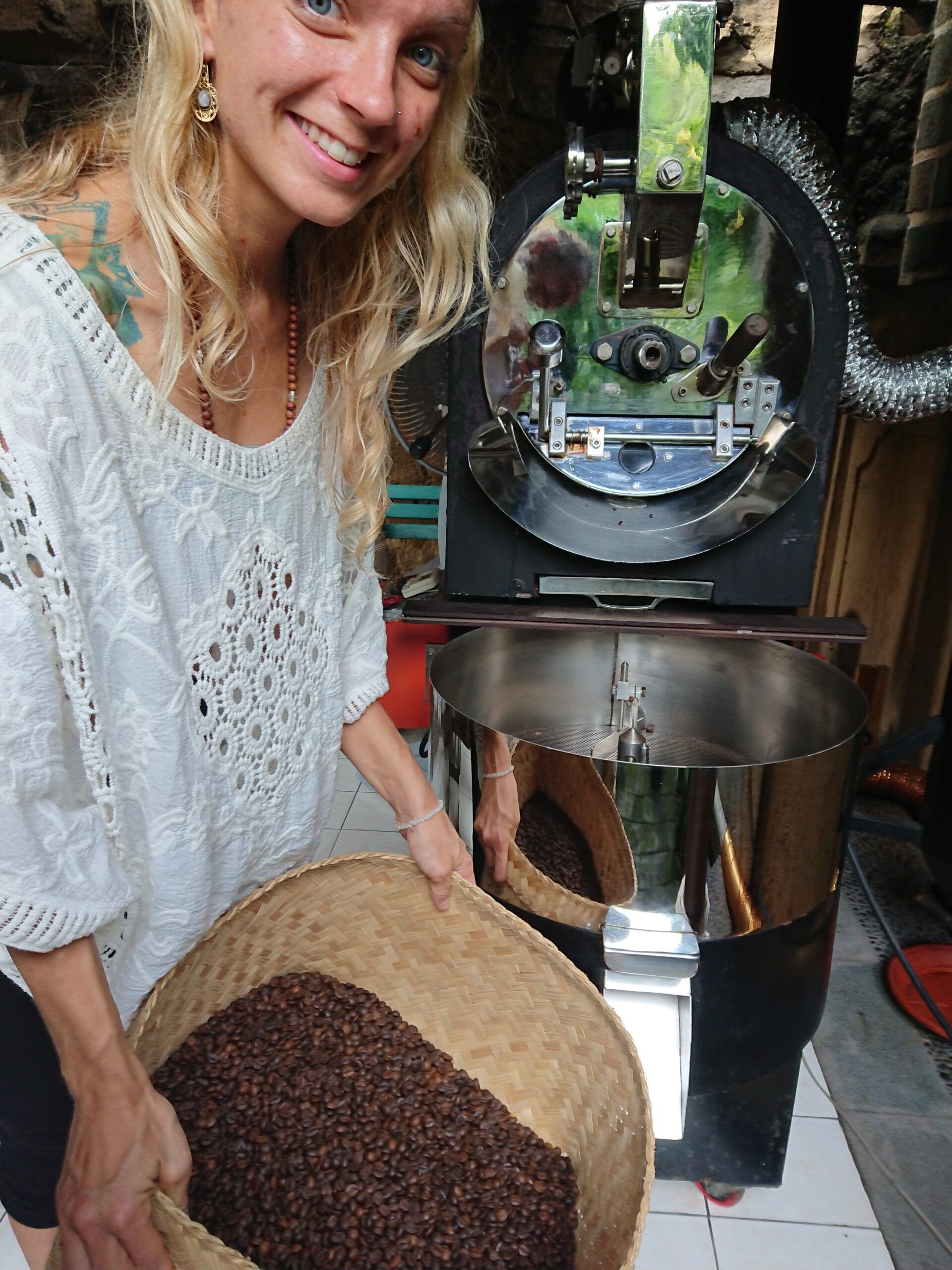 Janita Bali kahvin parissa